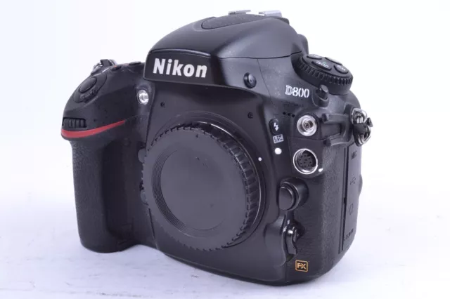 Nikon D800 36 MP Digital SLR Camera Shutter Count 108,830 #T02542