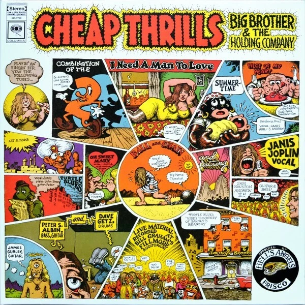 Big Brother & The Holding Company ‎– Cheap Thrills Vinyl LP New Sealed