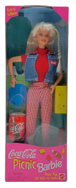 Coca-Cola Picnic Fun Barbie Puppe - Special Edition / 1997, Mattel 19626, NrfB