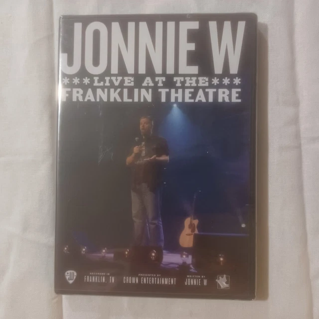 Jonnie W Live at the Franklin Theatre Comedy & Music Show Experience DVD New