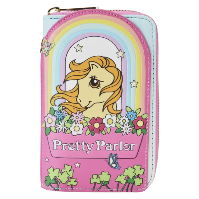 Loungefly My Little Pony 40th Anniversary Pretty Parlor Zip Around Wallet