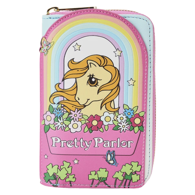 Loungefly My Little Pony 40th Anniversary Pretty Parlor Zip Around Wallet