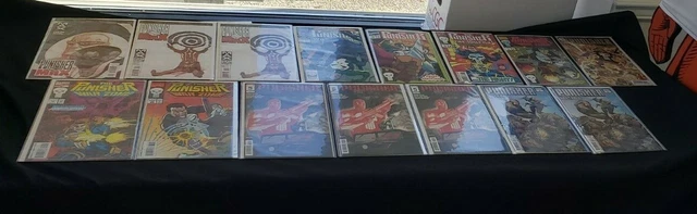 Punisher 15Pc (Vf/Nm) Punsiher Max, Kill Krew, Soviet, War Zone 1989-2020