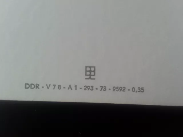 1 DDR Einladungs Karte zur Verlobung Klappkarte Innentext unbeschr. Einladung 3