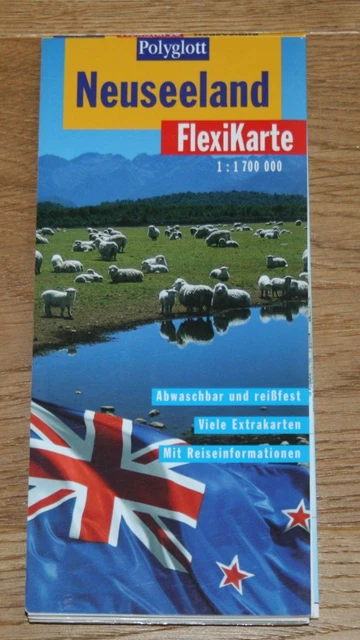 Neuseeland. Polyglott-FlexiKarte. Huy, Stefan: