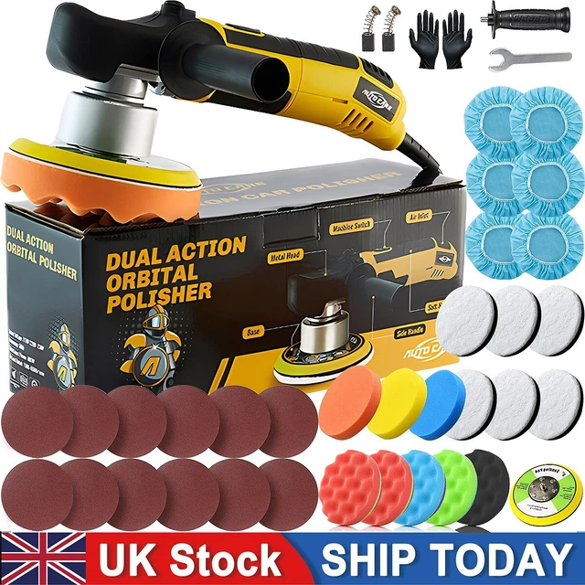 Buffer Polisher,7inch 1400W Polisher for Car Detailing,Wax Machine,8 Variable Speeds Control