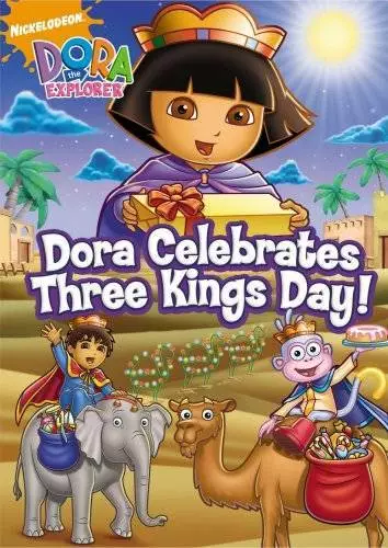 Dora the Explorer: Dora Celebrates Three Kings Day! - DVD - VERY GOOD