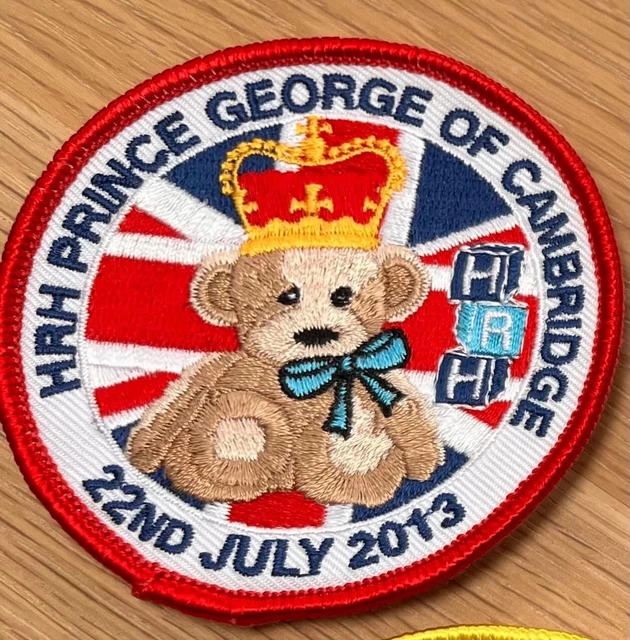 Royal -  Prince George Badge patches