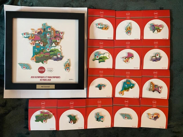 PIN'S JEUX OLYMPIQUES Paris 2024 équipe de France EUR 8,00 - PicClick FR
