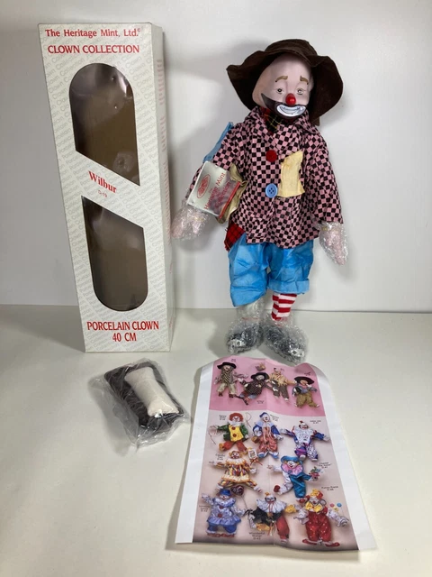 Heritage mint collection clown dolls outlet