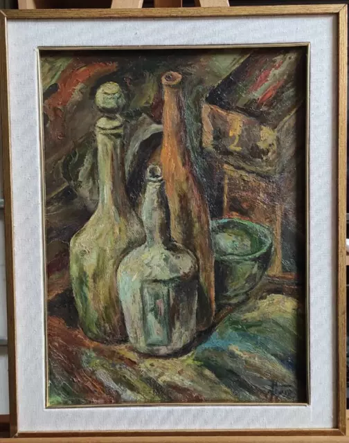 Dipinto ad olio ''Natura morta''