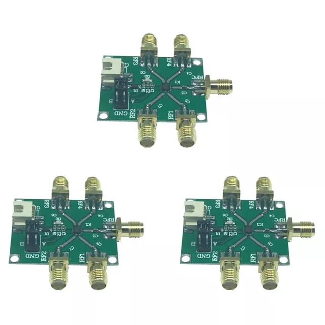 3X HMC7992 0.1-6GHz RF Switching Module, Single Pin Four Way Switch, Not Ref6263