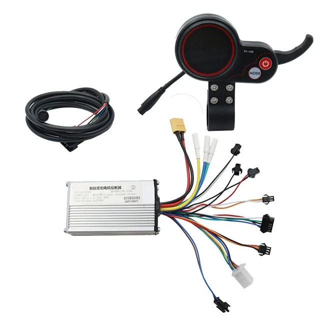 Kit cruscotto controller scooter elettrico 36 V 16 A con display TF-100 U5Q4