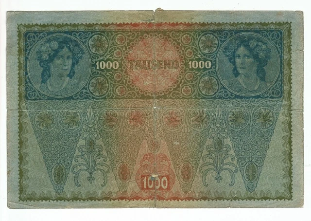 Austria-Hungary Banknote 1000 Kronen 1902