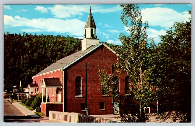 c1960s First Baptist Church Loyall Kentucky Vintage Postcard