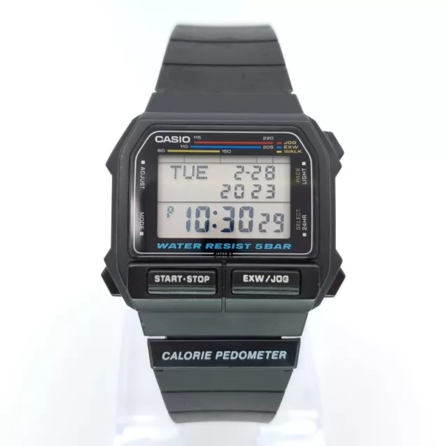Casio digital watch 50m water resistant discount