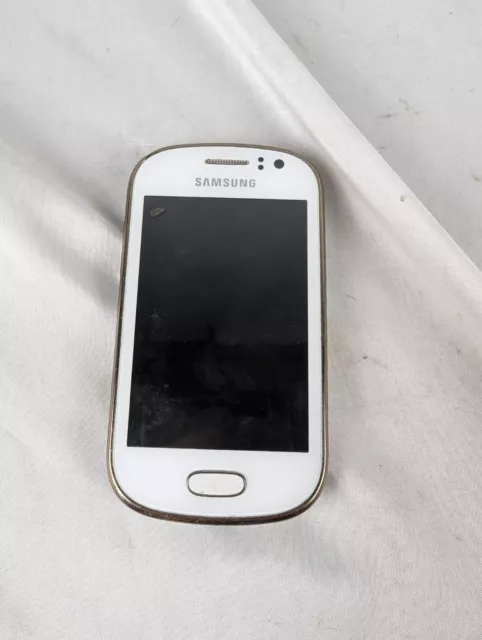 Samsung Galaxy Fame GT-S6810P - White Smartphone Faulty