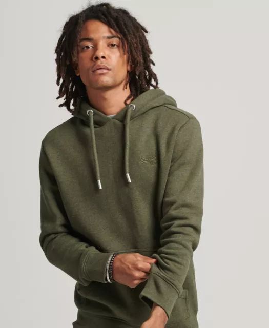 Superdry Mens Organic Cotton Essential Logo Hoodie