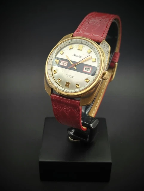 Montre mécanique Longines vintage en or 9 carats. Mouvement