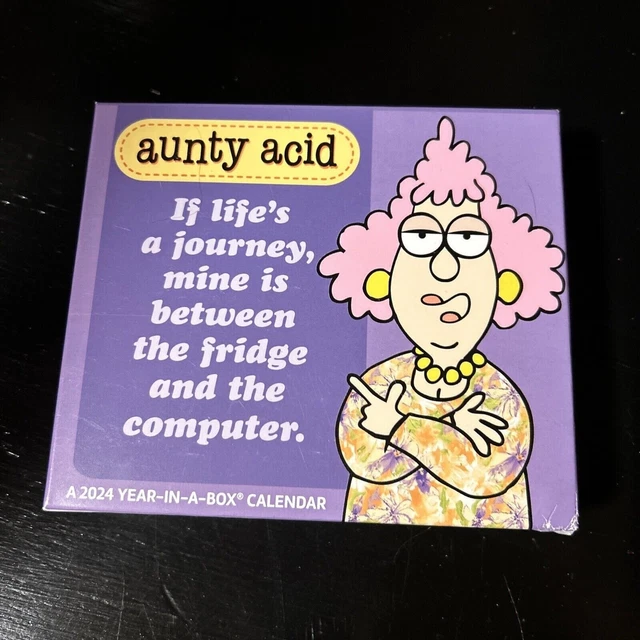 Aunty Acid Calendar FOR SALE! PicClick