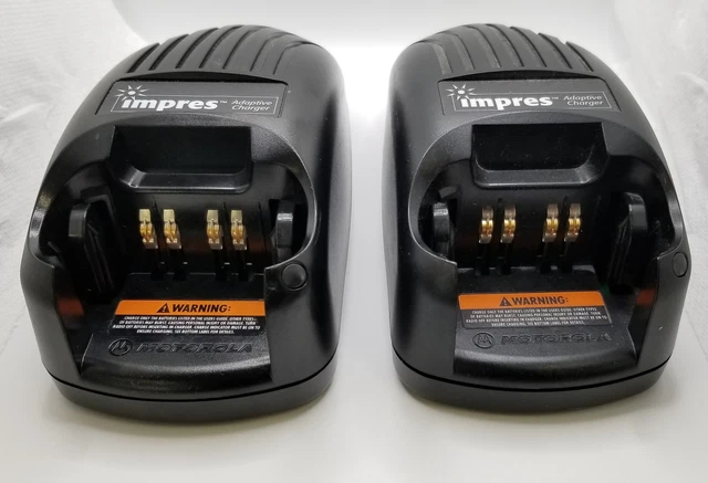 Lot of 2 Motorola Impres WPLN4114AR Adaptive S.U. Charger for XTS5000 XTS3000
