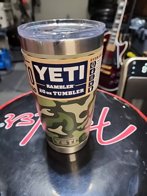 NEW Yeti Rambler 25 oz Mug Chartreuse Straw Lid Rare!!! Set of 2 (PAIR)