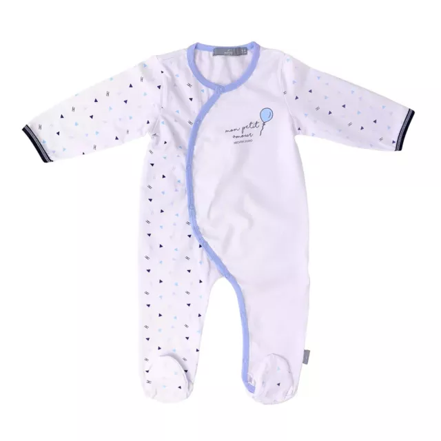 Tutina body neonato in jersey cotone Hechter studio tuta body bimbo 4075