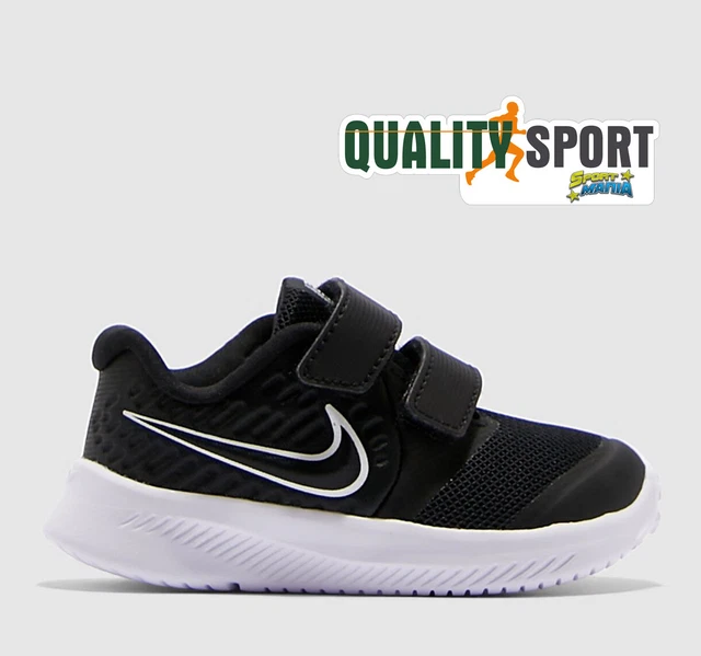 Nike Star Runner 2 Nero Scarpe Shoes Bambino Infant Sneaker AT1803 001