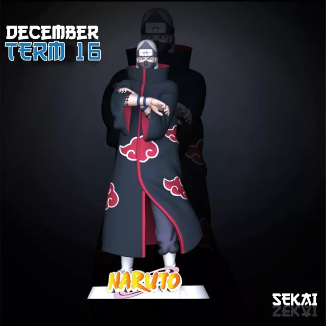 Kakuzu NARUTO stampa 3D resina 8K *stampa su commissione* ACTION FIGURE