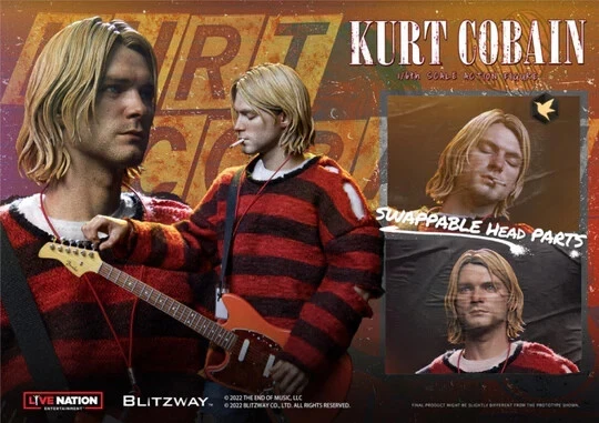 1/6 KURT COBAIN BW-UMS 11701 (11701) Action Figure BLITZWAY JUNE