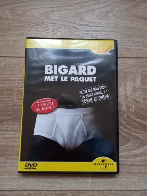 Dvd Jean-Marie Bigard "Bigard met le paquet"