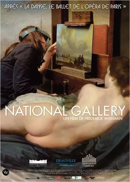 Affiche Pliée 40x60cm NATIONAL GALLERY (2014) Wiseman Documentaire NEUVE