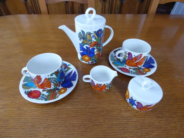 Service Petit Dejeuner The Cafe Modele Acapulco Villeroy Et Boch Annees 70