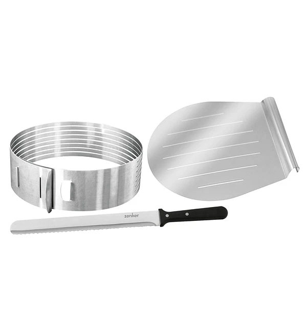 Zenker Kuchenschneidhilfe-Set, 3-teilig