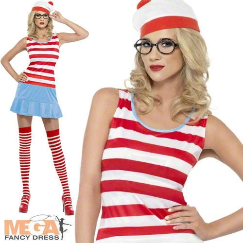 FANCY DRESS COSTUMES wigs Adult Kids Cheerleaders Where's Wally Disney  Princess 30.85 - PicClick UK