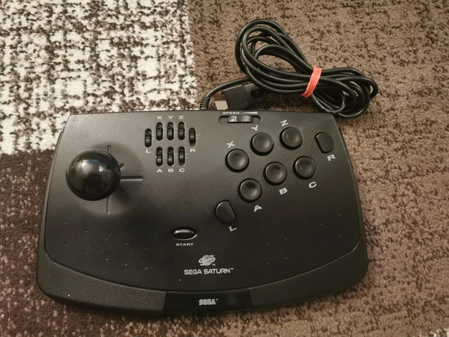 Manette Arcade Eclipse Stick Pour Sega Saturn - Bon état, Occasion Fonctionnelle