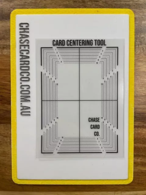 The Center Tool Card Grading - Centering Tool New 2022 Includes 2X Card  Centering Tool and 2X Centering Guide (Card) 