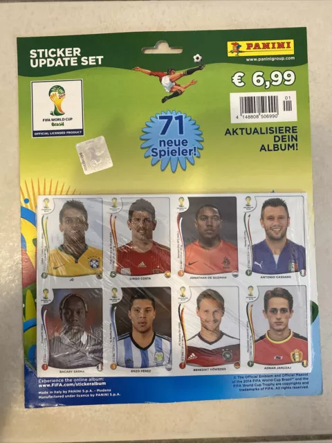 Panini World Cup WC Brasil Brazil 2014 - Sticker Update Set Mise A Jour