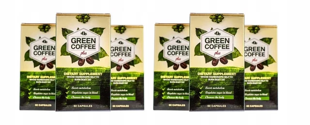 6x CAFÉ VERDE Plus DISUELVE LA PÉRDIDA DE KILOGRAMAS