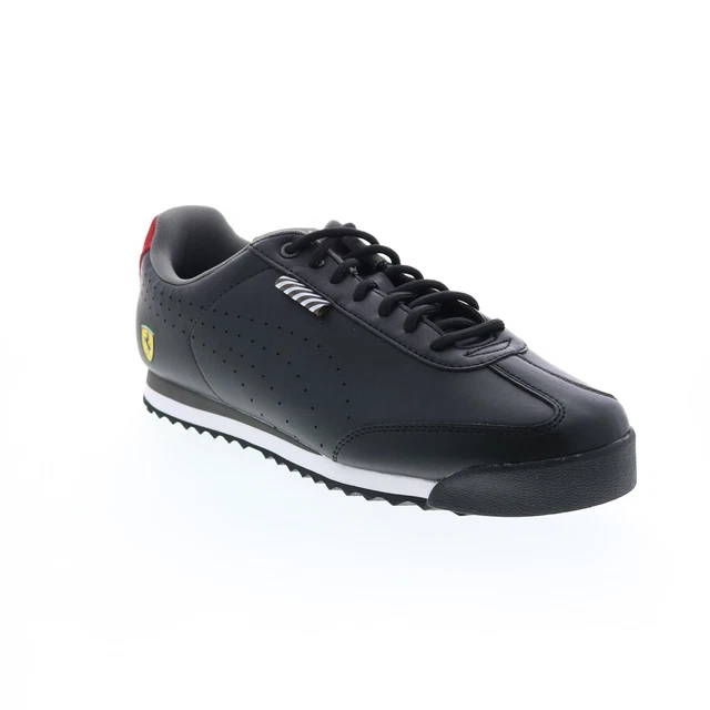 PUMA ROMA PERF Xtg 37031101 Mens Black Casual Lace Up Low Top