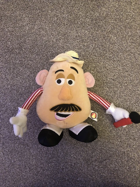 RARE TOY STORY Mania Boardwalk Barker 9" Mr. Potato Head Plush Disney ...