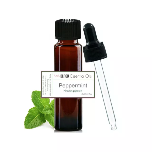 Pure Peppermint Oil.  Mint Menthol Oils. Peppermint Essential Oil. 3