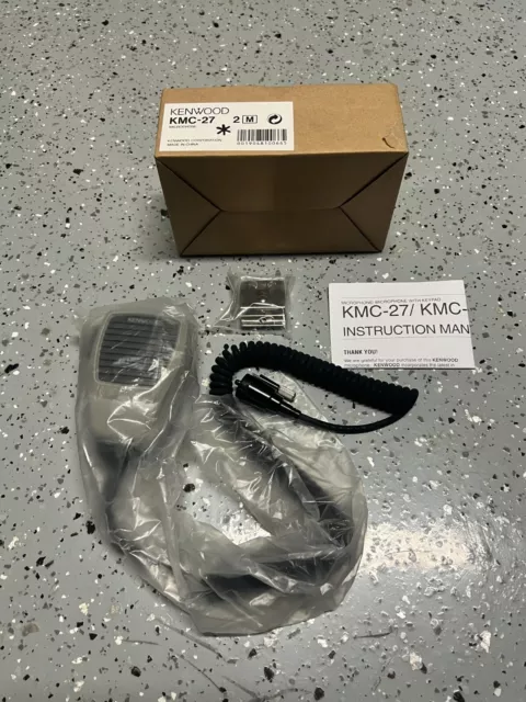 Kenwood KMC-27 OEM Noise Canceling Mic for TK690,790,890,5710,5810/5910 - NEW
