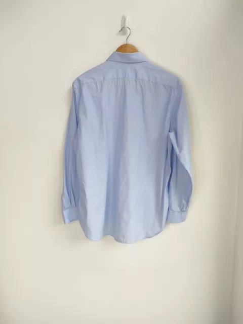 The Oxford Shirt Company Light Blue Cotton Long Sleeve Shirt  Size 16 3