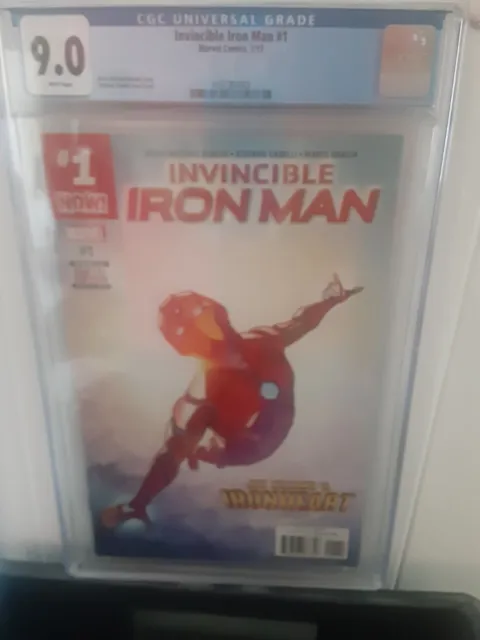 Invincible Iron Man #1 CGC 9.0 1st RiRi Williams Solo Ironheart Wakanda Forever