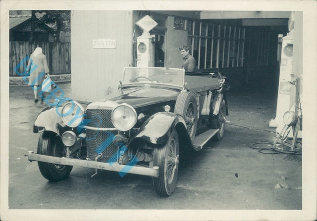 1930's Alvis Sports Tourer 1960's Car dealers Stock photo 5 x 3.5 inches