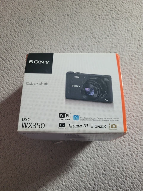 Sony Cyber-Shot DSC-WX350 18.2MP Digital Camera Plus 32GB SD Card