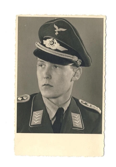 WK2 - Portraitfoto - Soldat - Hauptfeldwebel der Luftwaffe