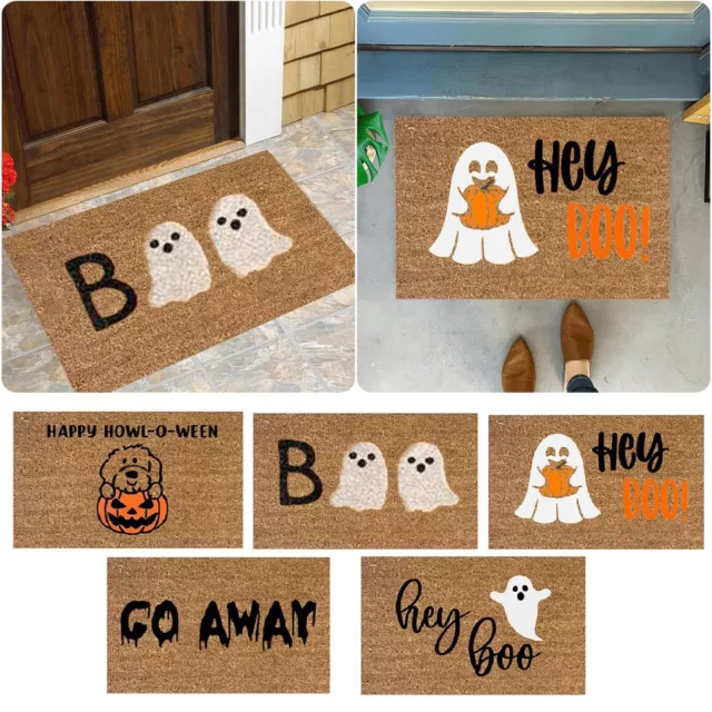 1 PCS Halloween Doormat Scary Welcome Door Mats Holiday Party Decorating