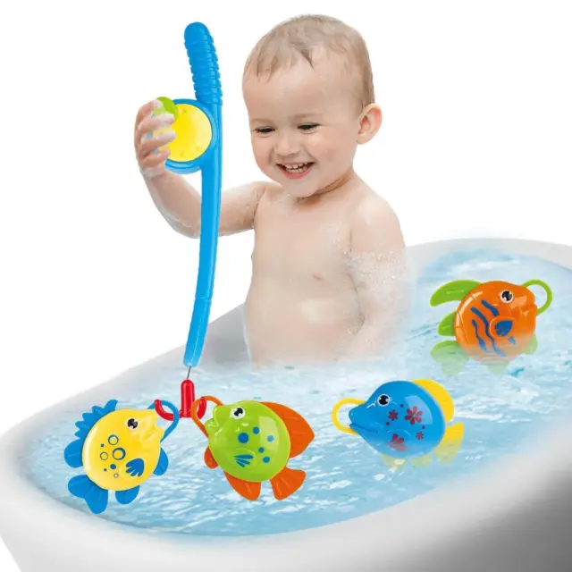 yoptote Bathtub Toys Fishing Game Bath Toys Tub Water Pool